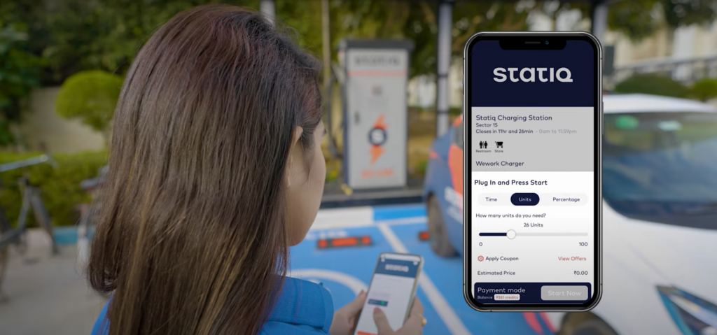 Statiq EV charging app