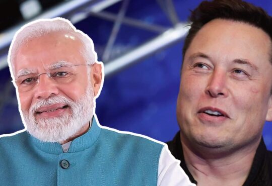 Narendra Modi and Elon Musk