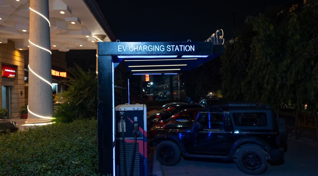EV charging station at Manesar