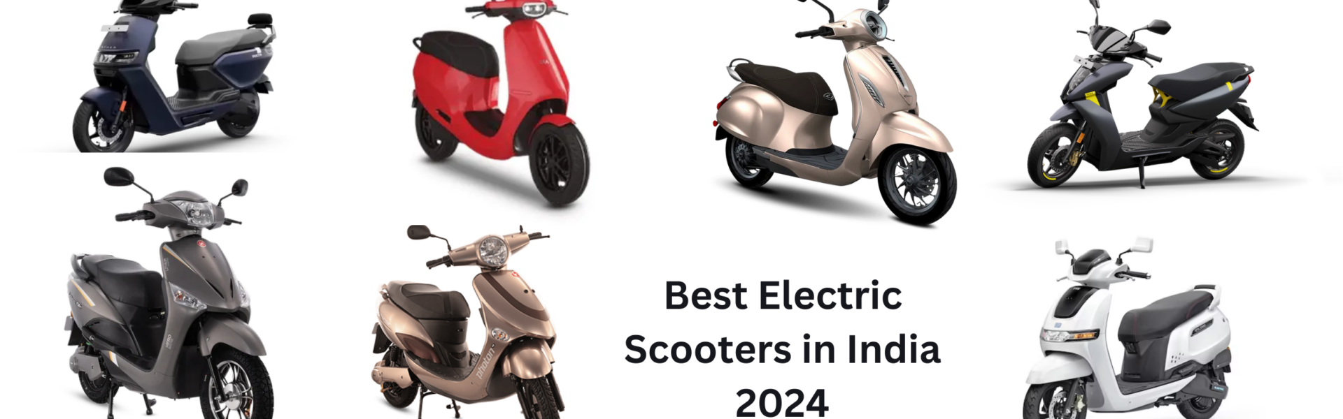 Best electric scooters in India in 2024