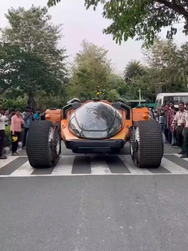 Bujji, a 6,000 kg electric car from film Kalki 2898 AD